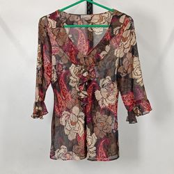 Y2K BLOUSES (RED)- BUNDLE 33