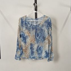 Y2K BLOUSES (BLUE)- BUNDLE 38