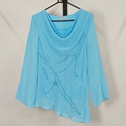Y2K BLOUSES (BLUE)- BUNDLE 40