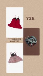 Y2K Vivid Dream Cami Tops