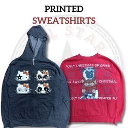 Animal Print Sweatshirt