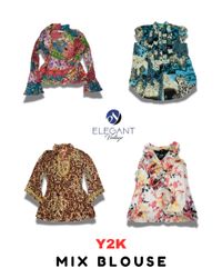 Y2K Mix Blouse - EV1815