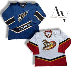 T-shirts de hockey vintage