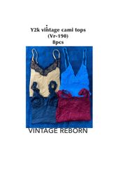 Y2Kレースの夢: ヴィンテージキャミバンドル (Vr-190)