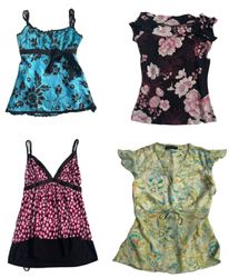 Giving Summery Vibe TOPS (Designer brands) heart s..
