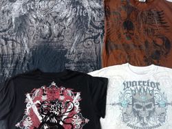 CR5786 Vintage Skull T-Shirts