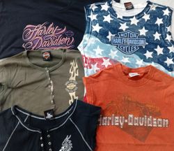 CR5787  Vintage Harley Mix T-Shirts
