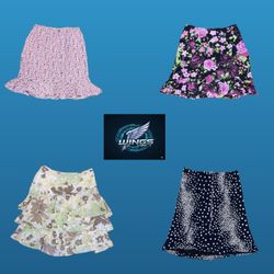 Jupes mini en poly Y2K