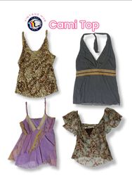 Y2K Cami Tops
