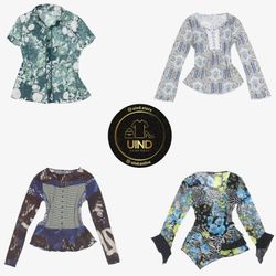 Y2K Sea Breeze Tops Bundle