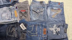 Ladies embroidered jeans 👖