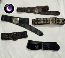 Y2K Big Buckle Belts Mix