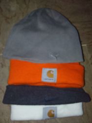 12 pcs Carhartt Nike polo and puma beani..