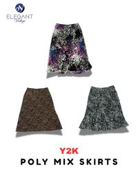Y2K Poly Mix Skirts - EV1832
