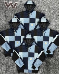 Vêtements actifs en patchwork denim retravaillés C..