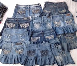 CR5801  Upcycled Flowy Skirts