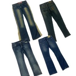 Y2K Low Rise Denim Jeans (Ft Baby Phat)