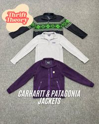 カーharttとパタゴニアのジャケット - (05/01)