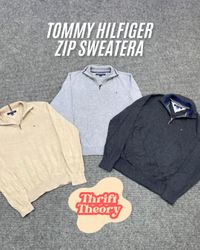 トミーヒルフィガー ジップ セーター - (05/01)