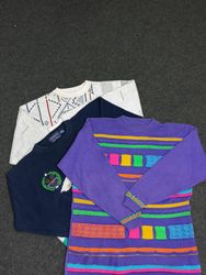 Coogi Style Sweater | 3D Strickmuster | Y2K Retro ..