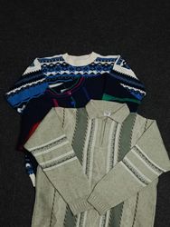 Maglione Coogi Style | Motivo 3D Knit | ..