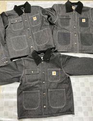 「リワークスタイル カーハート ジーンズ デトロイトジャケット」