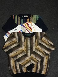 Maglione Coogi Style | Motivo a Maglia 3..