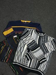 Suéter Coogi Style | Padrão de Tricô 3D | Streetwe..