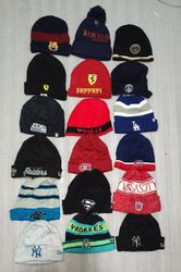 New Era/NFL/NHL and sport mix brands Beanies