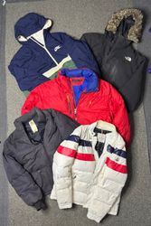 Mix Branded Puffer Jacket