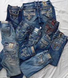 CR5823 Rock Revival Herren- und Damenjeans