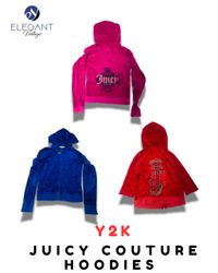 Y2K Juicy Couture Hoodies - EV1881