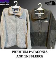 「プレミアムパタゴニアとTNFフリース」