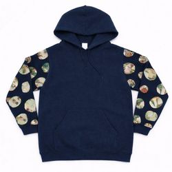 CR1105  Heritage Patch Sleeve Hoodie