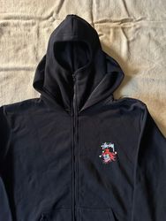 Stussy ninja rework style pullover zipper