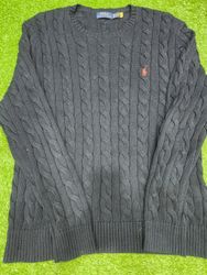 Ralph Lauren 1/4 zip & cable knit