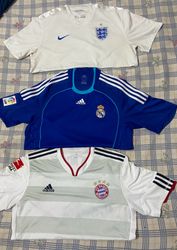 サッカー ヴィンテージ ジャージ Tシャツ メンズ用