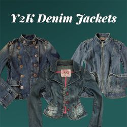 Y2K Denim Jackets - e3 (06/01)