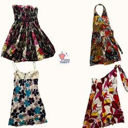 Y2K Heatwave Mini Dresses(DR-040)