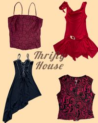 Date Night Y2k Tops & Dresses Mixed(TH/049)