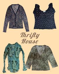 Darker Tone Y2k Tops(TH/051)