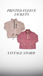 Premium Printed Fleece Jackets