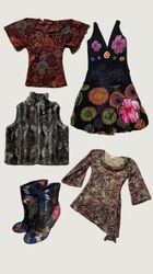 Set in stile boho Y2k