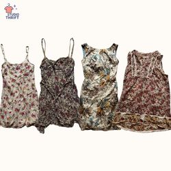 Flirty Florals Y2K | Mini Dress Bundle(DR-042)