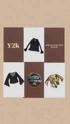 Y2K Lush Fantasy Poly Blouse