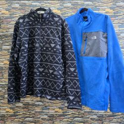 AVG-0092 The North Face 1/2 Zip SweatShirts