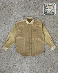 Upcycled Corduroy Oversized Shirt