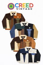 CR1110  Upcycled Workwear Patch Jacket