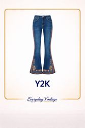 (103) Y2K刺繍パンツ