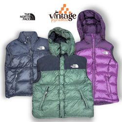 VPX945 The North Face Puffer Jackets Double Color